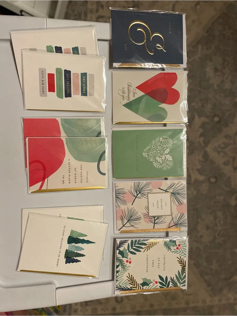 Greeting Card Set — 11 Hallmark signature holiday cards